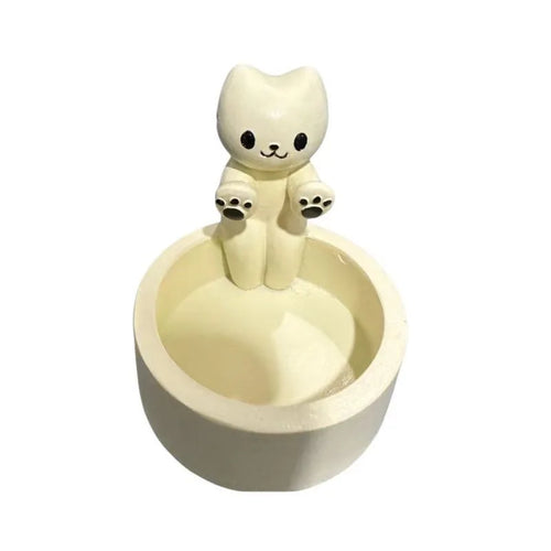 Cartoon Cat Candle Holder Cat Tea Light Candle Holder Office Home